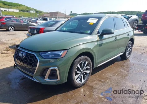 2023 Audi Q5 Premium Plus 45 Tfsi S Line Quattro from USA, damaged, VIN WA1EAAFY3P2130563